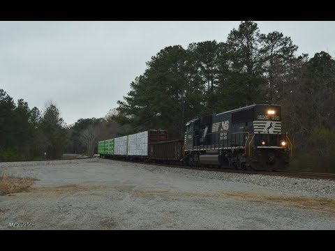 HD: NS 6904 South, NS Train G66, Carrollton, GA