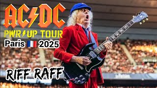 AC/DC - RIFF RAFF live in Paris (09.08.2025) | &quot;POWER UP&quot;-Tour ⚡