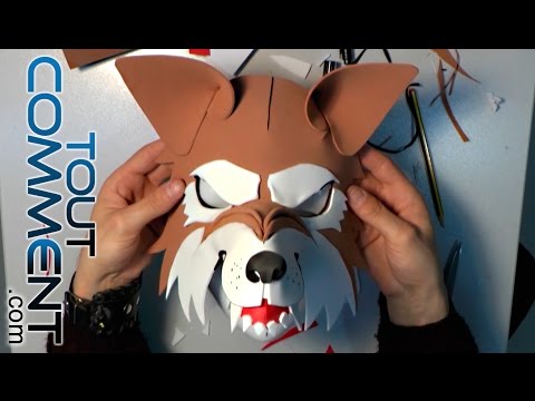 Faire un masque de Loup