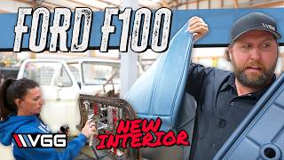 ABANDONED To RESTORED! Rebuilding a Ford F100 | Part 2 -Classic Truck Interior Overhaul!