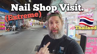 He Could Barely Walk… Until This Pedicure: Homeless Biker to "Respectable" Pattaya, Thailand 🇹🇭 