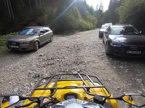 ATV Vlog, drumul spre lacul Scropoasa si cascada 7 izvoare !