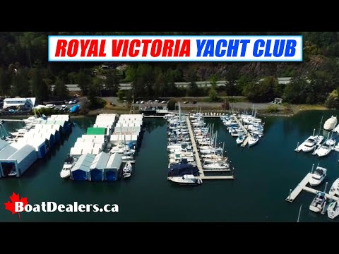 Drone video of the Royal Victoria Yacht Club