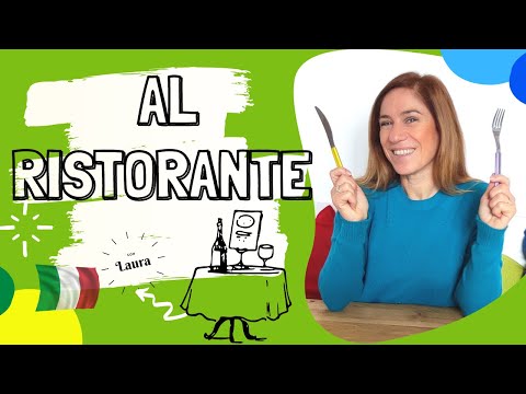 Al ristorante in Italia