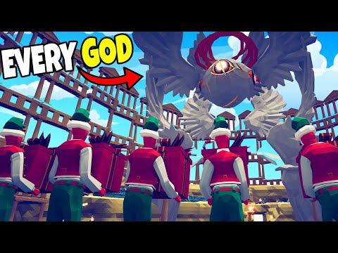 Can Present Elves Kill Strongest TABS GOD EVER!? - Totally Accurate Battle Simulator