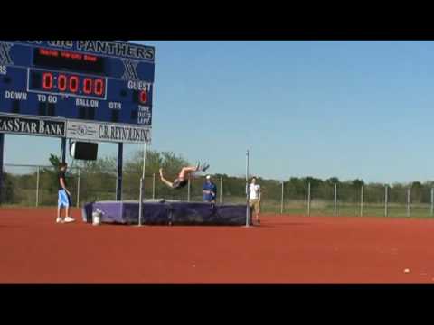 Caitlin Jones Training Video - High Jump - April 8, 2010