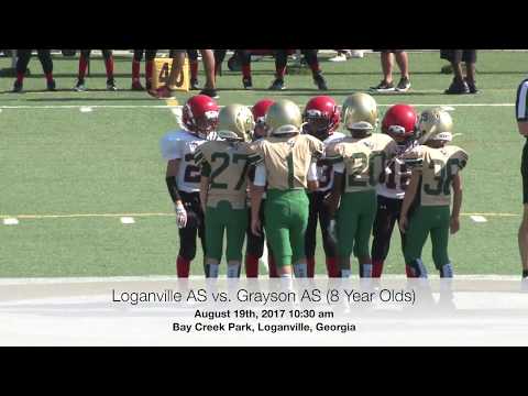 8.19.17 Loganville AS vs. Grayson AS (Bryant) - 8 Year Olds - Bay Creek Park - 1030 am