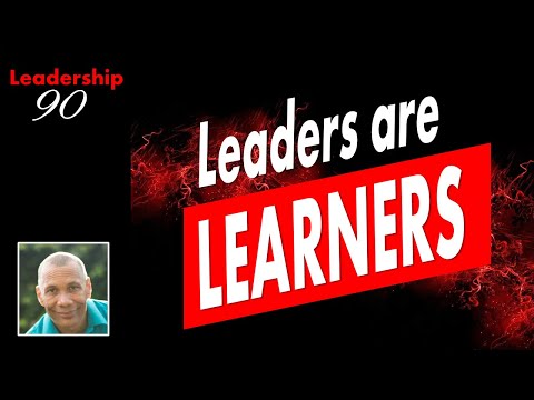 Good Leaders are Learners