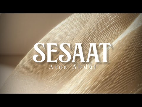 Sesaat - Aina Abdul (lirik) | OST Jika Cinta Itu Buta