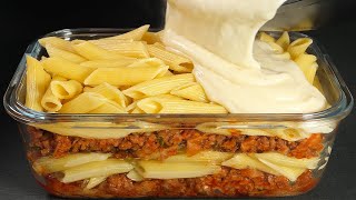 I have never eaten such delicious pasta! Simple, quick and very tasty