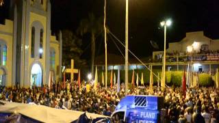 preview picture of video 'Festa do padroeiro São Raimundo em Várzea Alegre - Pau da bandeira'