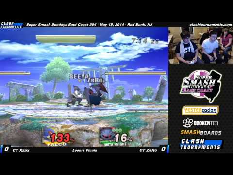 SSS EC 04 - CT ZeRo vs CT Xzax - Losers Finals - SSBB