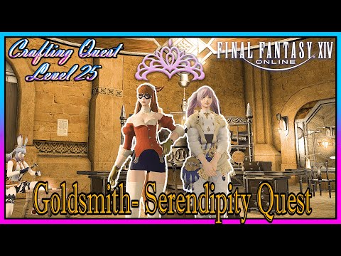 Serendipity Quest Rank 5-25 | Goldsmith 100% Completion | Final Fantasy XIV