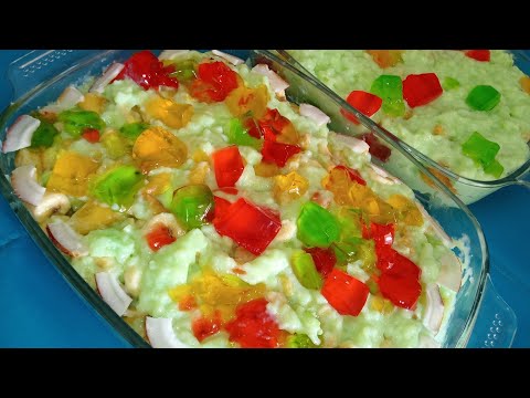 Fruit custard trifle recipe | custard trifle pudding recipe | Zahida in kitchen.