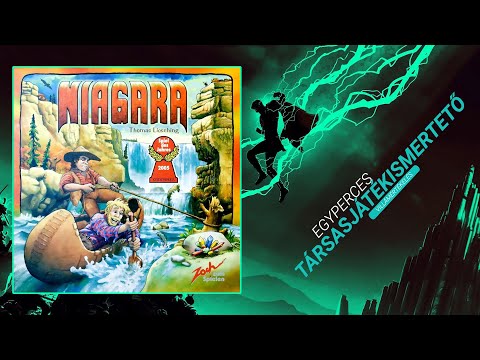 Egyperces társasjátékismertető | #68. Niagara - Game-Obscura