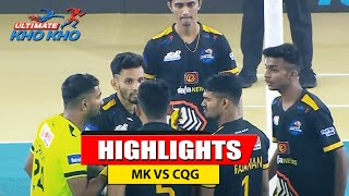 Mumbai Khiladis vs Chennai Quick Guns | Highlights | Ultimate Kho Kho | 19th August 2022