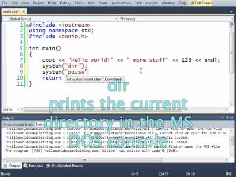 Computer Science tutorials using C and C++