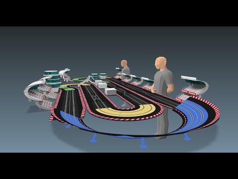 CARRERA  DIGITAL 1/24    -   3D  "CARRERA  TRACK  PLANER"      -   PART  2  !!