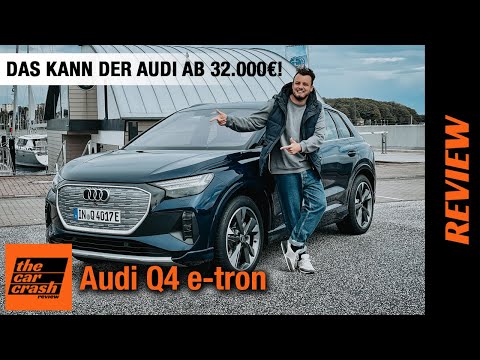 Audi Q4 e-tron (2021): DAS kann der NEUE Elektro AUDI ab 32.000 €! Fahrbericht | Review | Test | 40
