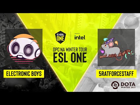 Dota2 - 5RATFORCESTAFF vs Electronic Boys - Game 2 - DPC NA Winter Tour - ESL One