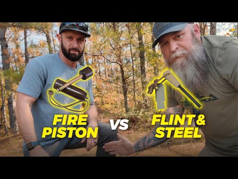 Fire Piston vs. Flint and Steel: Which Starts a Fire Faster?