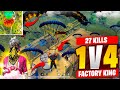 I Became New Factory King In Free Fire 😯 What Happened Next?? 😱 [Solo Vs Squad] Free Fire Malayalam