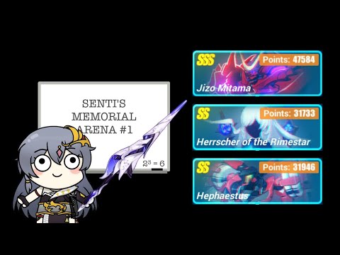 [HI3] EX MA | 111,263 pts | Jizo (47584) Rimestar (31733) Hephaestus (31946)