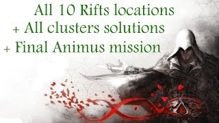"Assassin's Creed: Brotherhood", All 10 Glyphs locations + All clusters solutions for "The Truth"