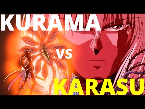 Kurama vs Karasu - GRANDE FINAL TORNEIO DAS TREVAS - Luta Completa | Yu Yu Hakusho