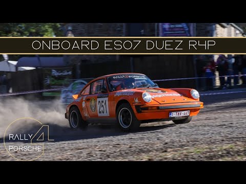 Onboard M. Duez - W. Lux / ES07 Moulin de Solières / Rally 4 Porsche 2022