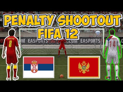 FIFA 12 | PENALTY DRAMA: Serbia vs Montenegro - Balkan Derby Showdown!#fifa12 #penalties #penalty