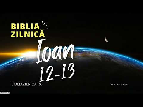 Daily Bible - Gospel of John 12-13 - Audio Bible