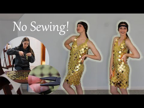 How to Make a Sequin Dress - No Sewing Required!