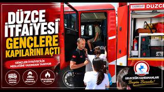 Düzce İtfaiyesi Gençlere Kapılarını Açtı