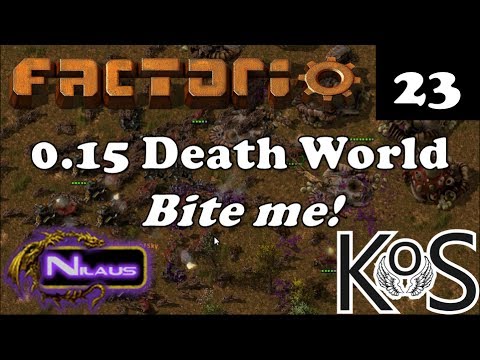 Factorio 0.15 Death World - E23 - Let me balance that belt for you