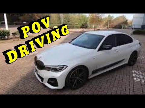 My BMW G20 3 Series POV *Night Driving* GO PRO Hero 7 Black