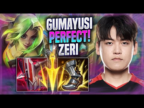 GUMAYUSI PERFECT GAME WITH ZERI! - T1 Gumayusi Plays Zeri ADC vs Kalista! | Season 2022