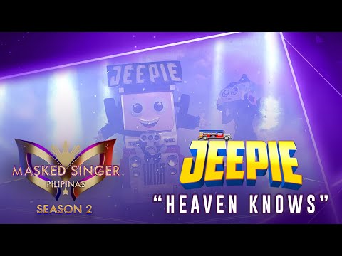 Finish the race with Jeepie's 'Heaven Knows' performance | Masked Singer Pilipinas Season 2