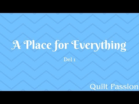 A Place for Everything - 1