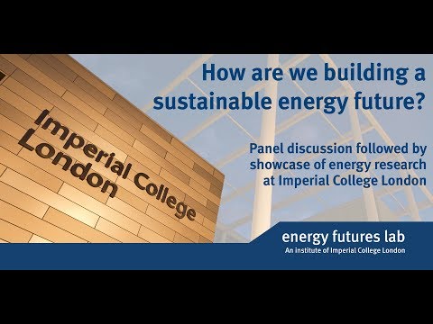 How are we building a sustainable energy future?