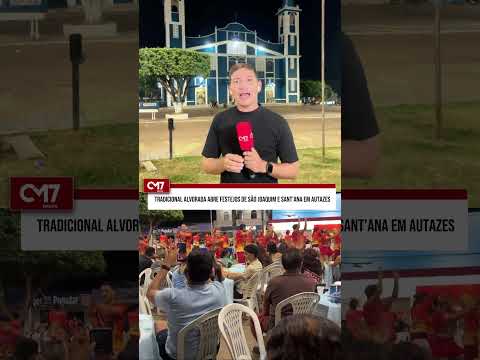 Tradicional Alvorada abre festejos de São Joaquim e Sant’Ana em Autazes