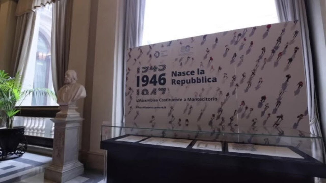 Mostra '1946: nasce la Repubblica' alla Camera in occasione della Festa del 2 giugno, immagini