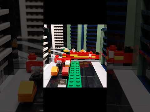 LEGO Micro Unstoppable Train! #lego #train #railway #unstoppable #stopmotion