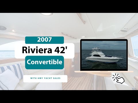 Riviera 42 Convertible video