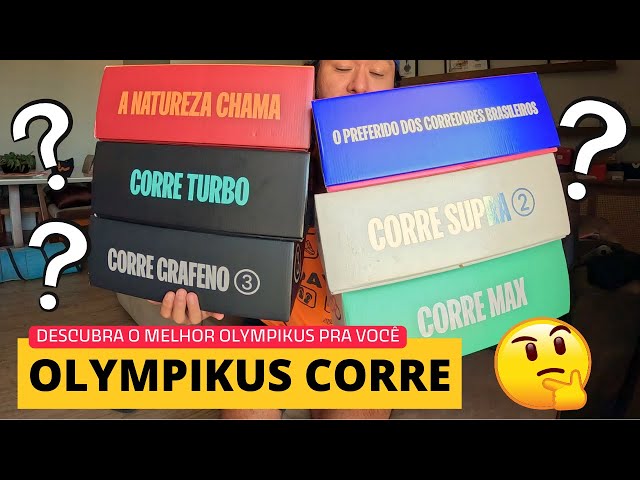 Qual Olympikus Corre é o melhor pra você?