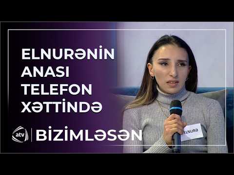 Elnurənin anası telelfon xəttində - Evinə qayıtmaq istəmir... / Bizimləsən
