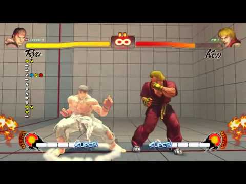 Ryu - How to use Ultra - Focus Attack!
