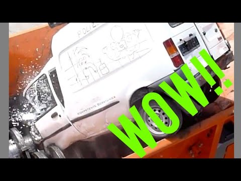 The Worlds Biggest Auto Shredder.