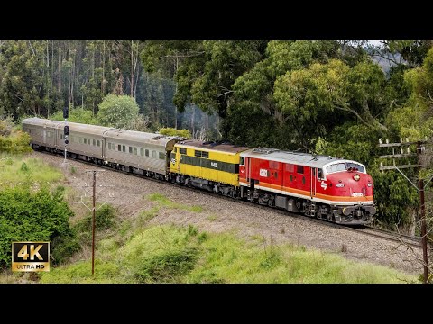 Candy Red Streamliner 42103 on AK82 Inspection Train