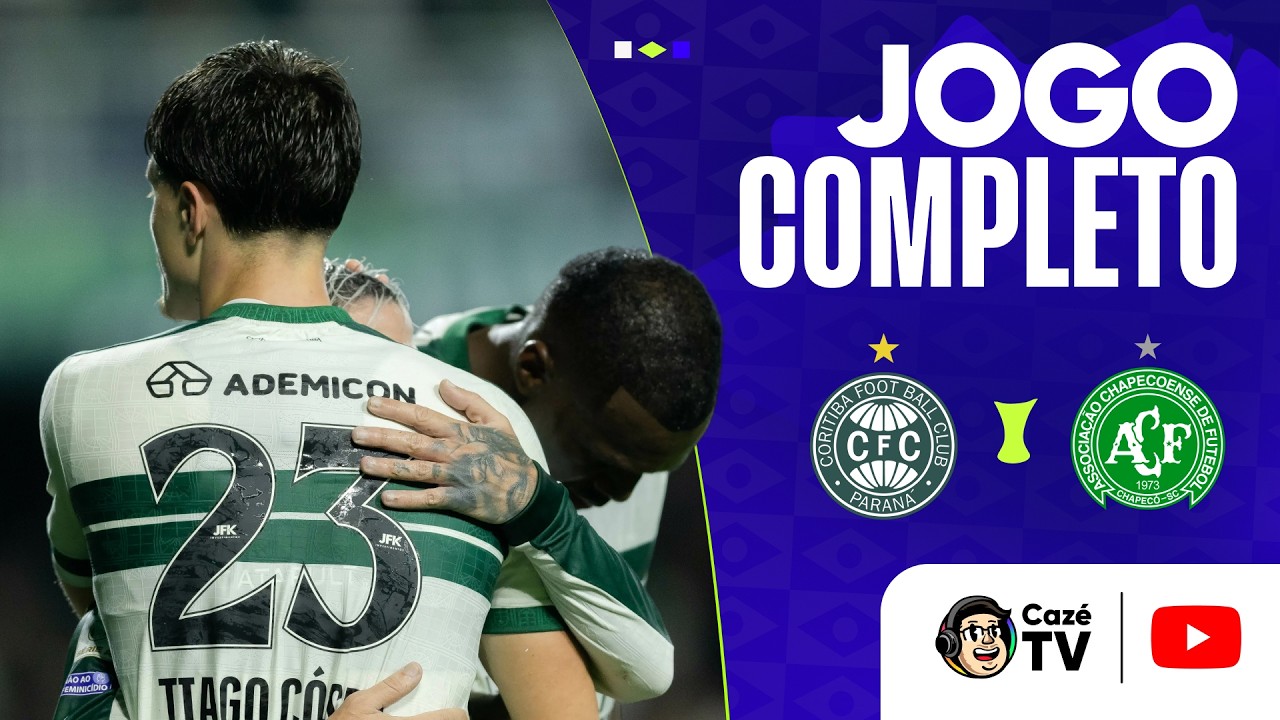 JOGO COMPLETO: CORITIBA X CHAPECOENSE | BRASILEIRÃO 2026 | 22ª RODADA